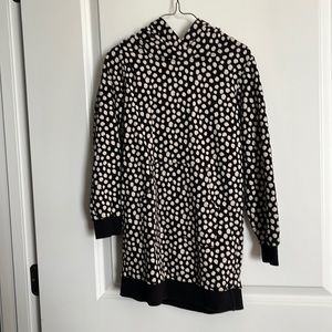 Girls size 8 Hanna Andersson tunic hoodie